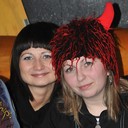 Diablica z rogami w drodze na sylwester